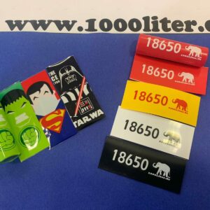 PVC Wärmeschrumpfschlauch für Akku 18650 - 20 Stück