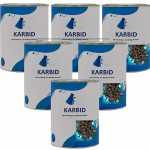 6x500g (3000g) Calciumkarbid Karbid