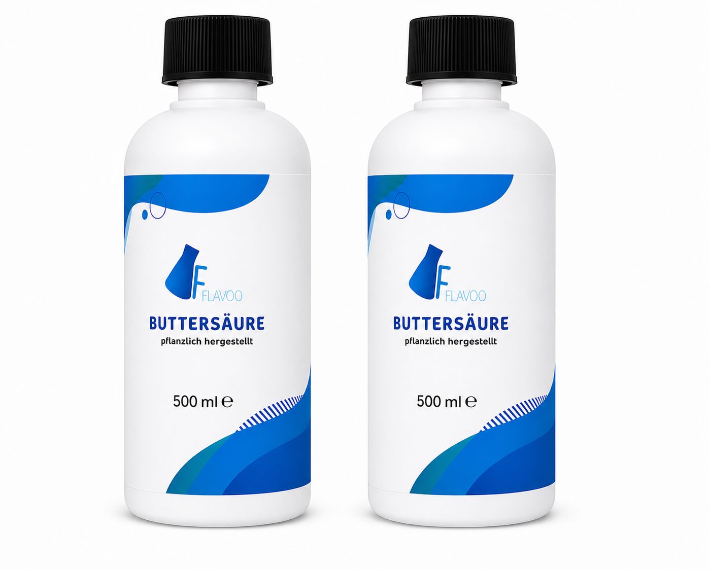 Buttersäure hochrein – 2 × 500 ml (1 Liter) – Laborqualität – Butyric Acid