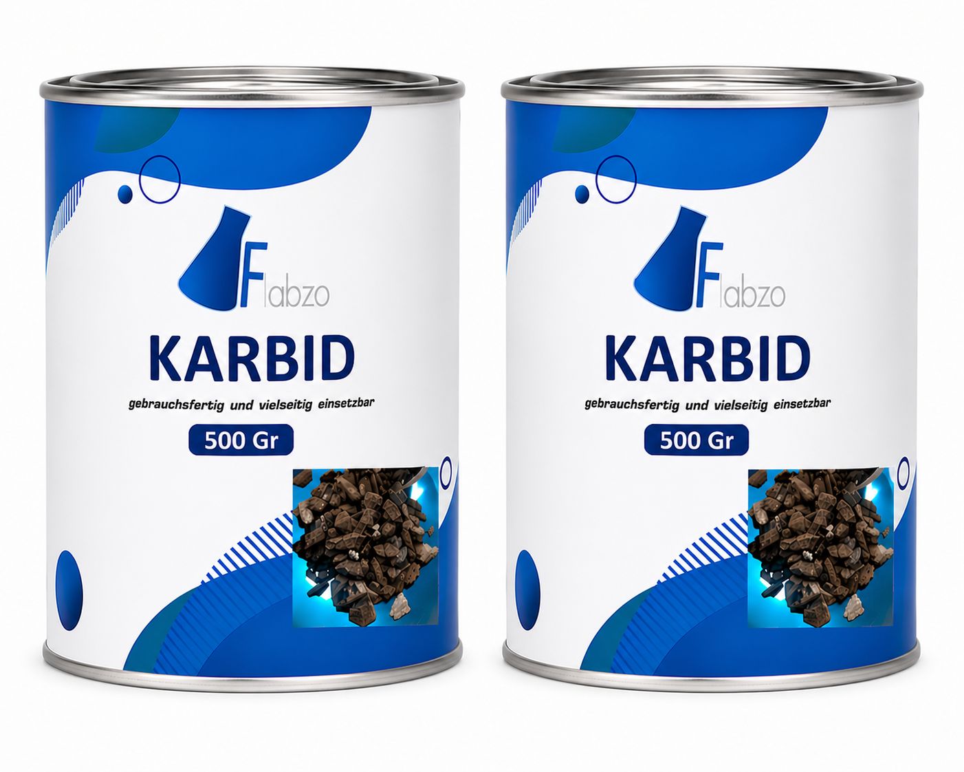 Karbid Calciumcarbid 7-15mm, 2x500g (1000g)