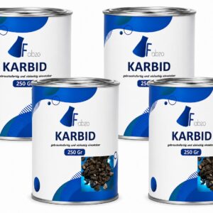 Karbid Calciumcarbid 7-15mm, 4x250g 